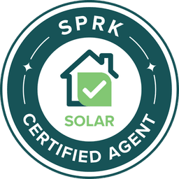 Sprk Solar Certified Agent badge